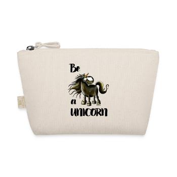 Be A Unicorn Pferd - Bio-Täschchen - Natur - Vorne