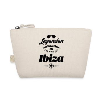 ibiza legenden tour design - Bio-Täschchen - Natur - Vorne