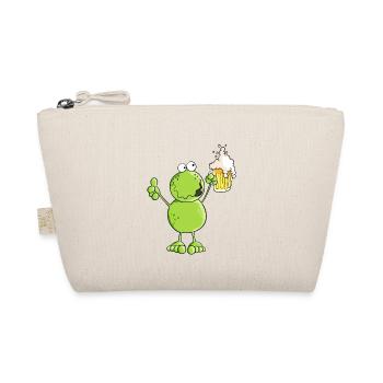 Grenouille avec bière - alcool - boisson - Trousse biologique - nature - Devant
