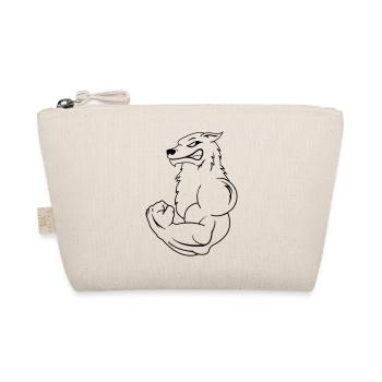 strong_wolf - Organic Pouch - nature - Front