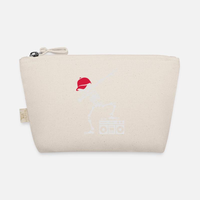 Dab dabbing skeleton boombox - Ghetto blaster - Trousse biologique - nature