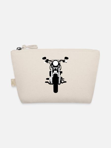Motorrad - Bio-Täschchen - Natur - Vorne