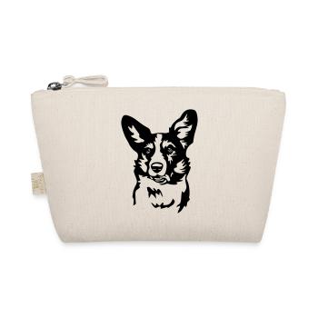 Tête de Welsh Corgi - Trousse biologique - nature - Devant