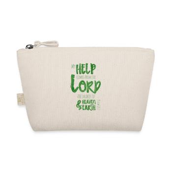 My Help Comes From The Lord - Bio-Täschchen - Natur - Vorne