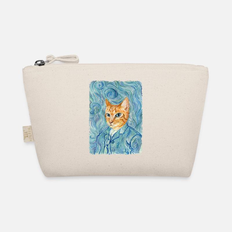 Kätzchen van Gogh Bio-Täschchen