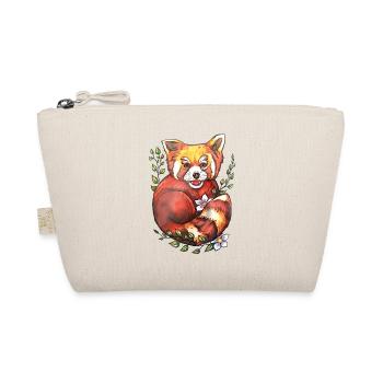 Red panda - Organic Pouch - nature - Front