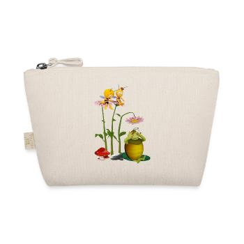 Maya The Bee Kurt Is Tired - Organic Pouch - nature - Front