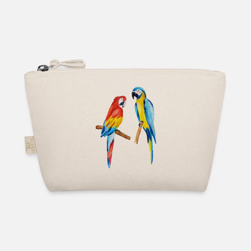 parrots - Organic Pouch - nature