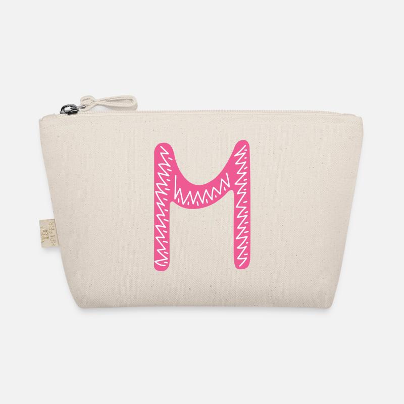 Letter M Organic Pouch