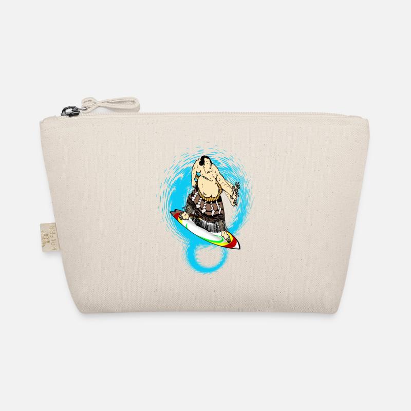 Sumo Surfer - Bio-Täschchen - Natur