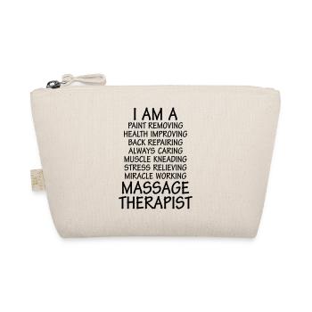 Massage therapist job - Organic Pouch - nature - Front