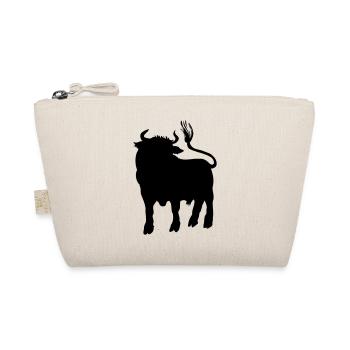 Image d’ombre de taureau, ferme de logo ou boucher - Trousse biologique - nature - Devant