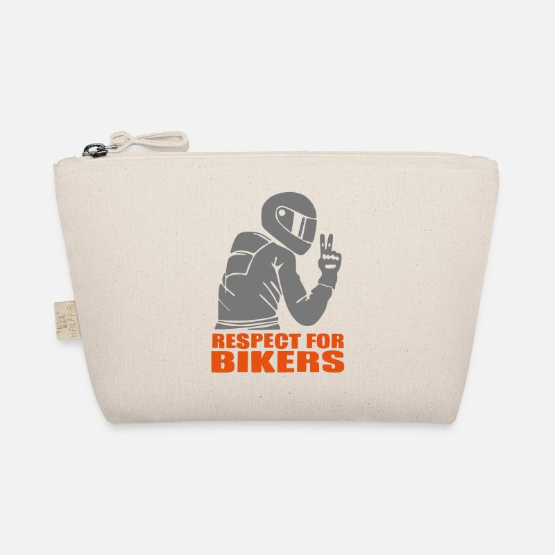 Respekt Biker - Bio-Täschchen - Natur