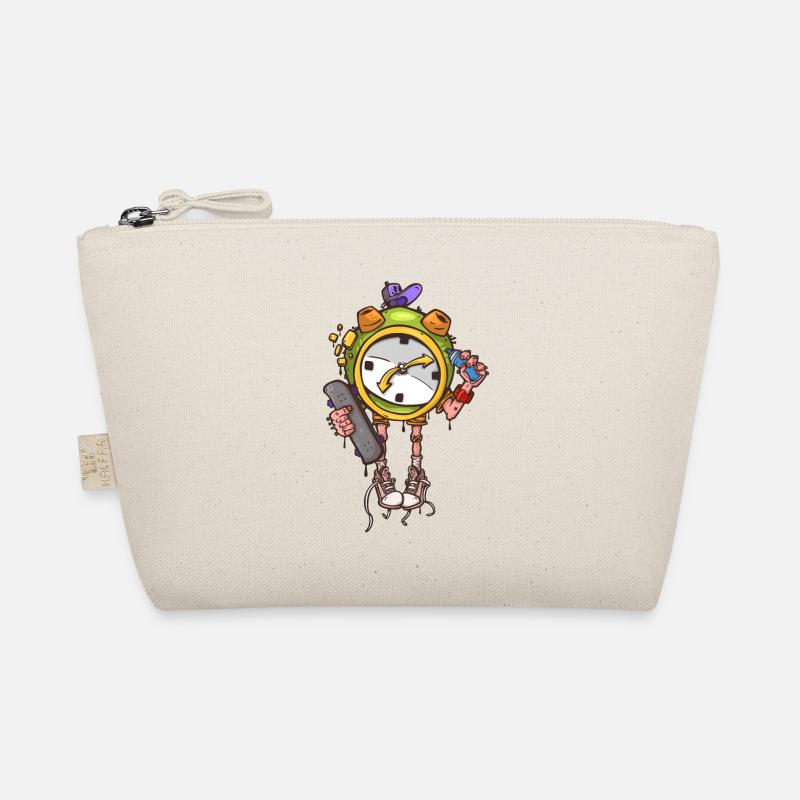 Skater alarm clock Organic Pouch