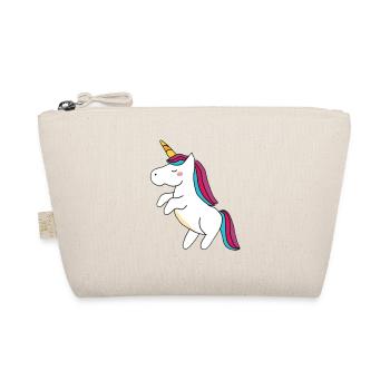 Einhorn - Bio-Täschchen - Natur - Vorne