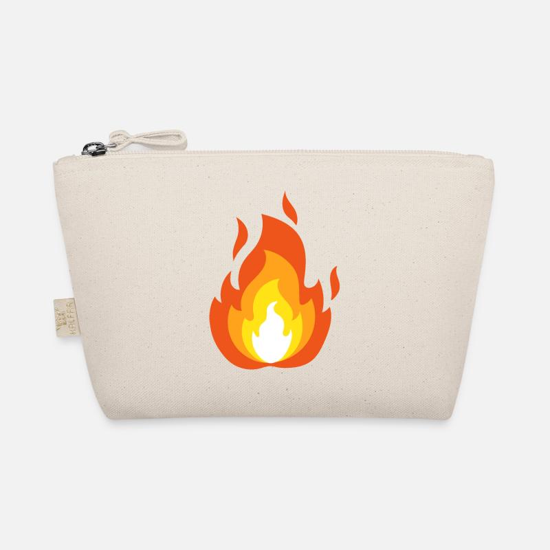 Fiery flame Organic Pouch
