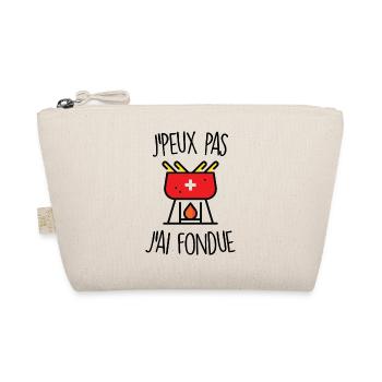 J'peux pas j'ai fondue - Trousse biologique - nature - Devant