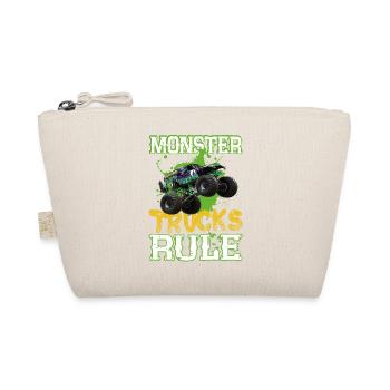 Monster trucks rule - Organic Pouch - nature - Front