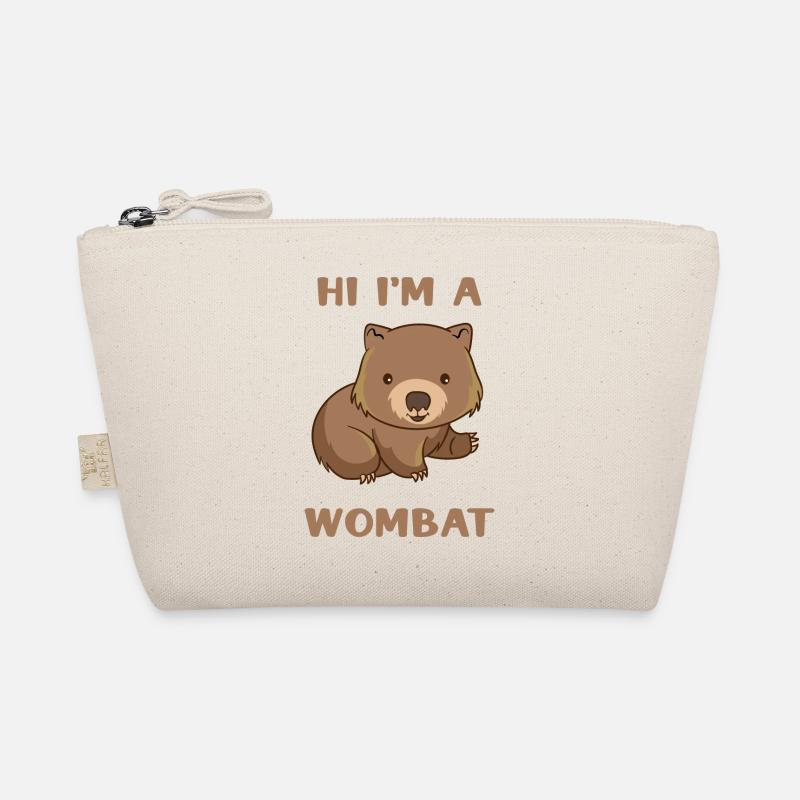 I Am A Wombat Organic Pouch