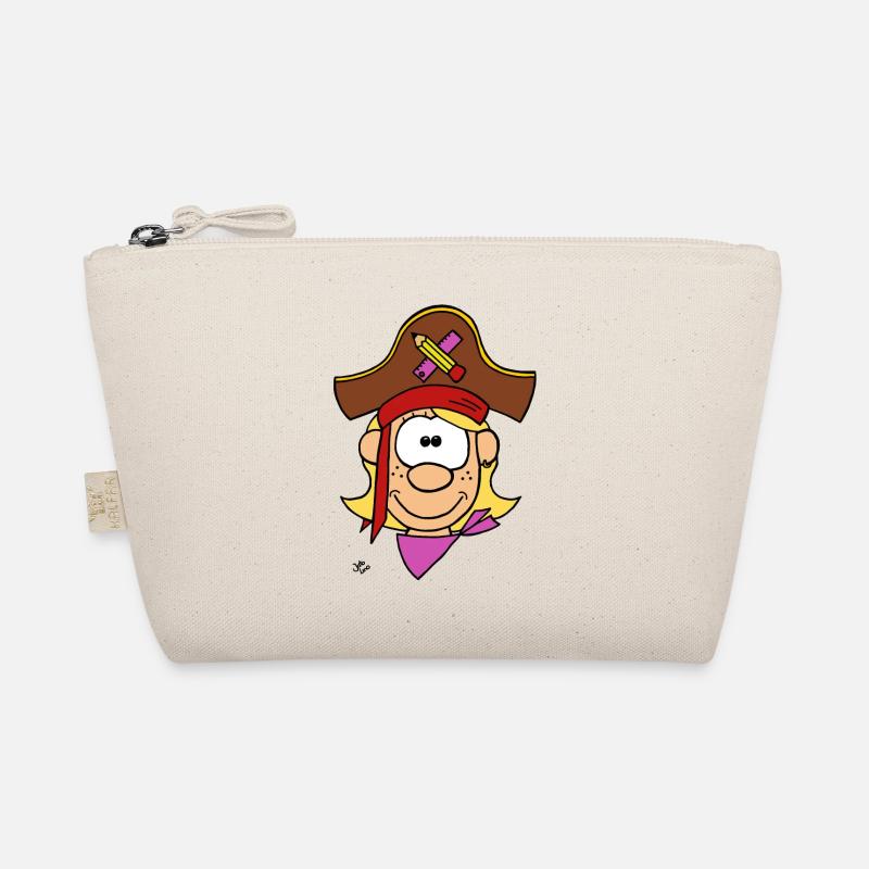 A school pirate - Organic Pouch - nature