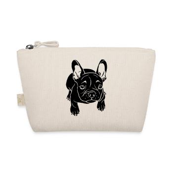 French Bulldog Puppy - Organic Pouch - nature - Front
