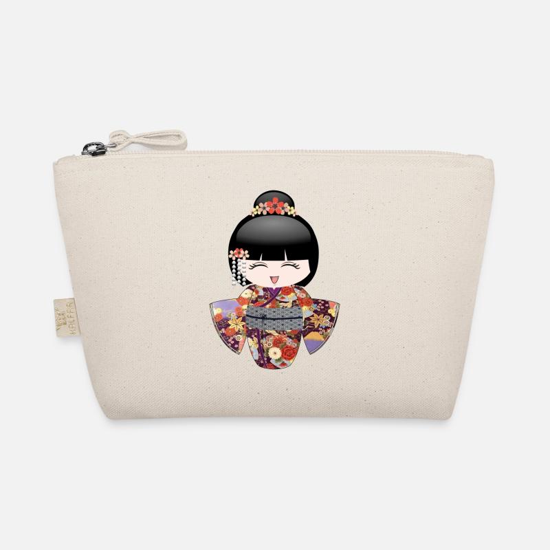 happy kokeshi Organic Pouch