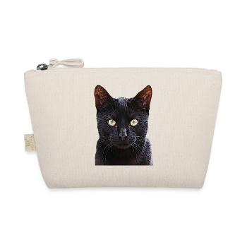 Cat black cat cats cat cats - Organic Pouch - nature - Front