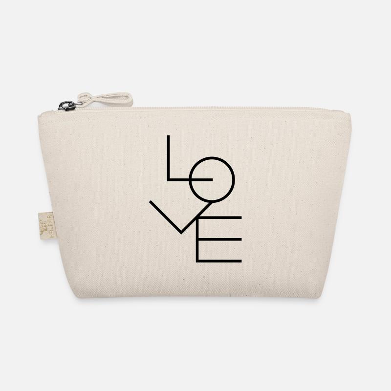Love - Bio-Täschchen - Natur