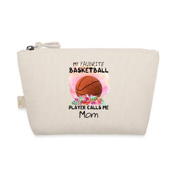 Aquarelle Basket-ball Maman - Trousse biologique - nature - Devant