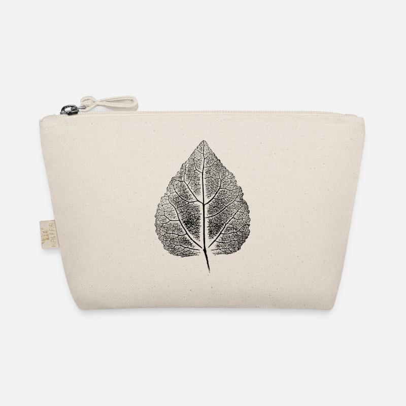 Blatt Linde ANALOG Kunstdruck Bio-Täschchen