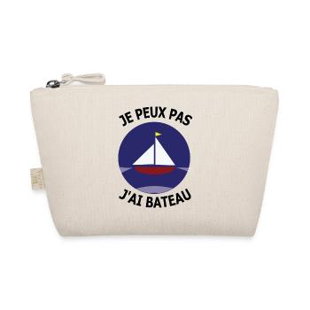Je peux pas j'ai bateau - Trousse biologique - nature - Devant
