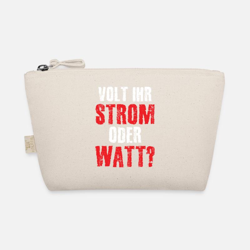 Volt Ihr Strom oder Watt? Bio-Täschchen
