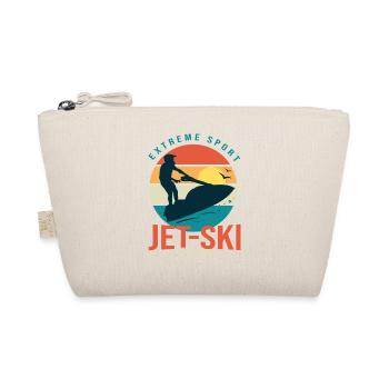 jet-ski sport club jetski jet ski sport - Organic Pouch - nature - Front
