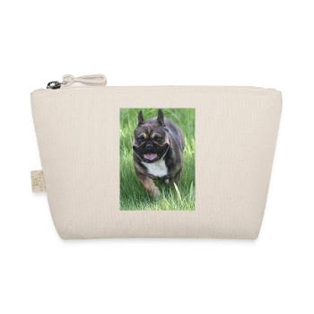 small fishing rod our French Bulldog - Organic Pouch - nature - Front