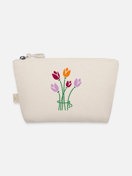 Flowers - Organic Pouch - nature - Front