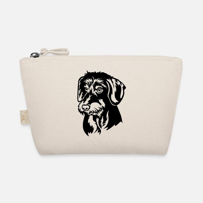 Dachshund Head Organic Pouch