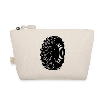 Car tyre heavy transport - Organic Pouch - nature - Front