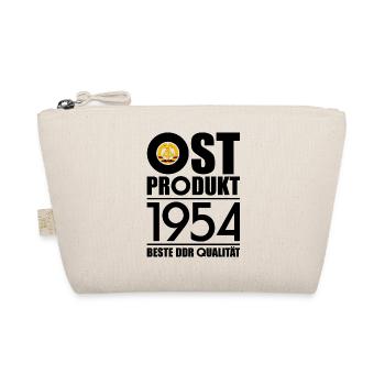72. GEBURTSTAG OSSI OSTPRODUKT 1954 DDR - Bio-Täschchen - Natur - Vorne
