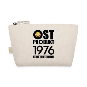 50. GEBURTSTAG OSSI OSTPRODUKT 1976 DDR - Bio-Täschchen - Natur - Vorne