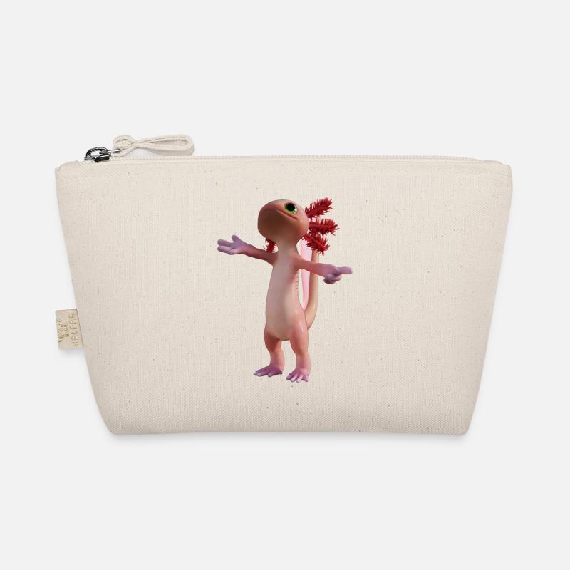 Axolotl - Organic Pouch - nature