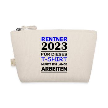 Rentner 2023 - Bio-Täschchen - Natur - Vorne