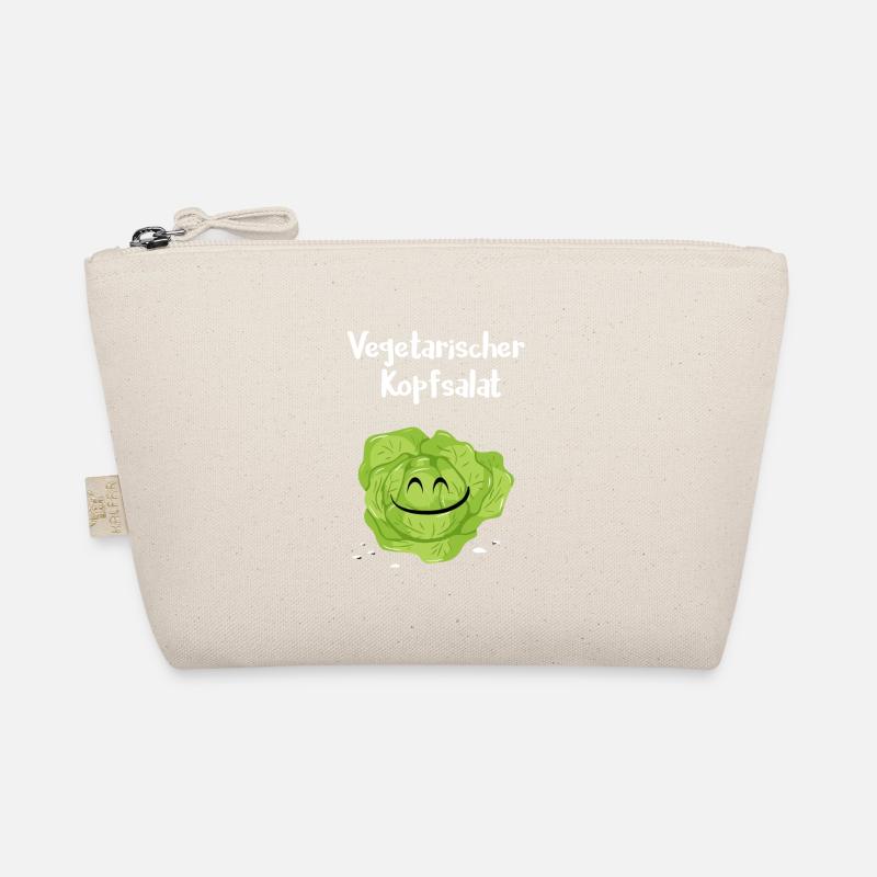 Vegetarischer Kopfsalat, Geschenk, Idee Bio-Täschchen