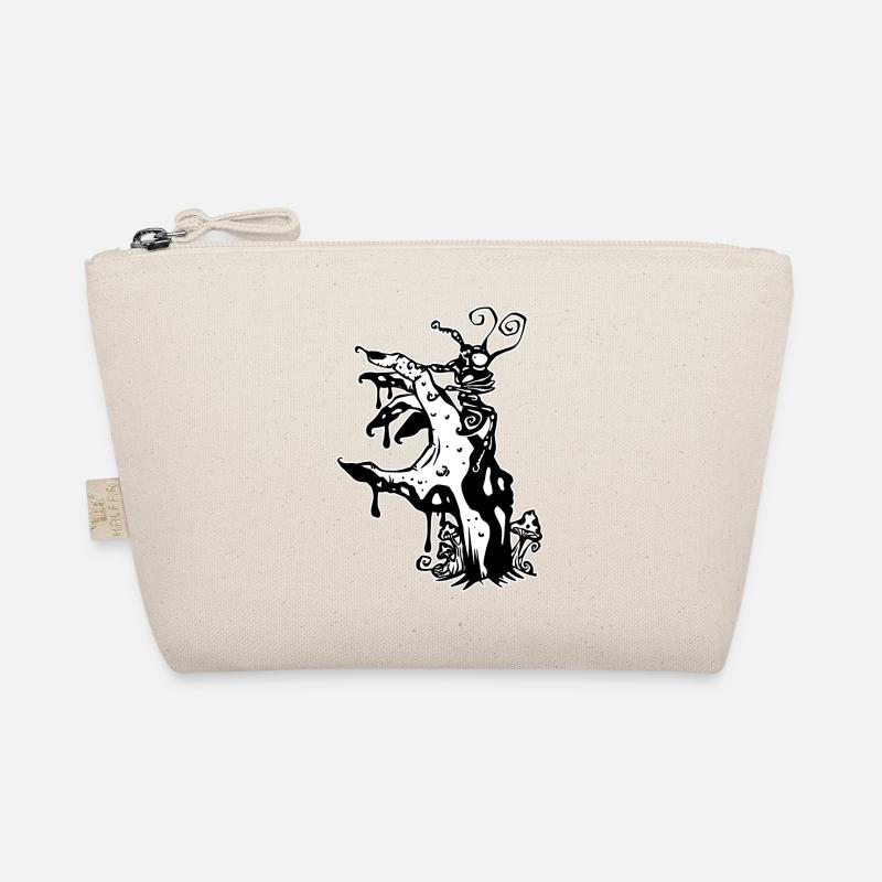 Ant on zombie hand Organic Pouch