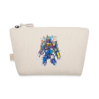 Cyber Android Abstract - Organic Pouch - nature - Front