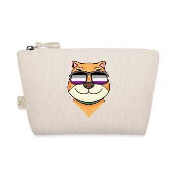 Asexuel Lgbt Shiba Inu Asexualité - Trousse biologique - nature - Devant