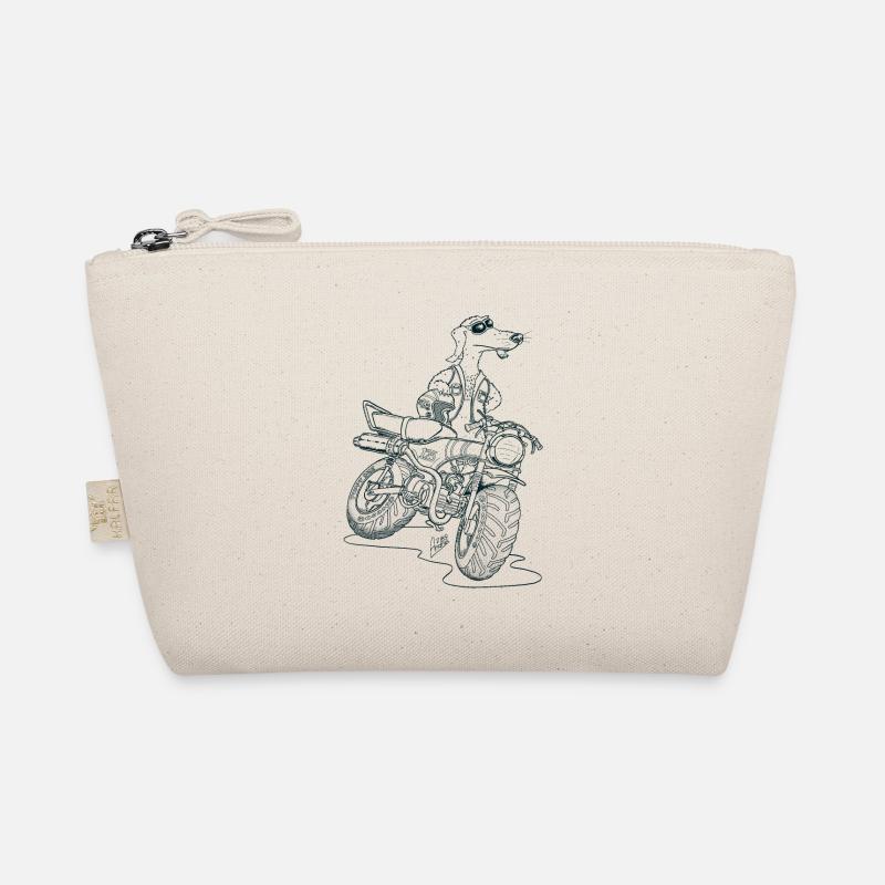 Daxhond line drawing for light shirts Organic Pouch