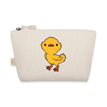 Love cute little duckling - Organic Pouch - nature - Front