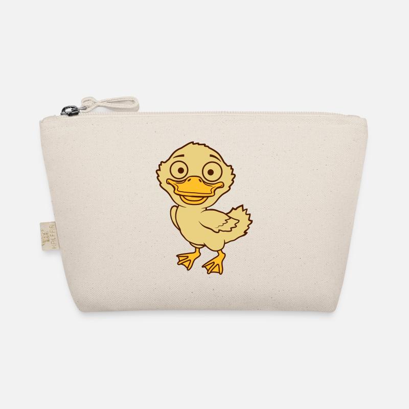 Cute little comic ducklings Organic Pouch
