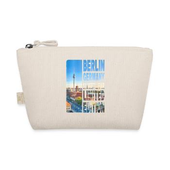 Berlin Germany City Skyline Home Love - Organic Pouch - nature - Front