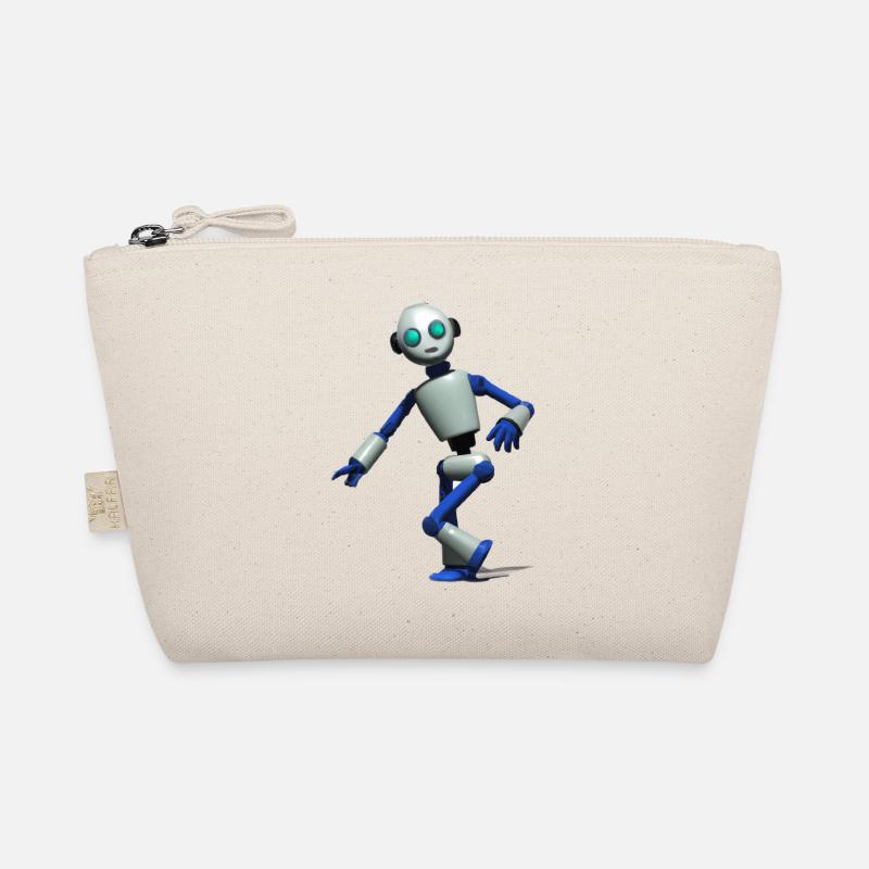 Robot de danse 3D en bleu et blanc Trousse biologique